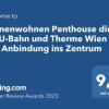 Отель Sonnenwohnen Penthouse direkt bei U-Bahn und Therme Wien mit Top Anbindung ins Zentrum, фото 3