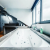 Отель Luxurious 1BR Apt w Prkg & Jacuzzi Btub, фото 6