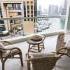 Отель Water views from deluxe apartment in Dubai Marina, фото 17