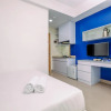 Отель Restful And Comfortable Studio Apartment At B Residence, фото 6