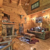 Отель Cabin w/ Hot Tub + Deck, 3 Mi to Pigeon Forge, фото 7
