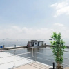 Отель Modern Houseboat in Offingawier With Terrace, фото 13
