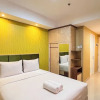 Отель Modern Studio Room Apartment At Tamansari Skylounge Makassar, фото 12