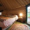 Отель 2 Luxury Yurts & Barn Kitchen Big Garden- Sleeps 9 в Абергейле