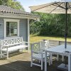 Отель Nice Holiday Home in Glesborg Jutland With Terrace, фото 11
