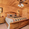 Отель Luxury 2700 Sq Ft Log Cabin Private Hot Tub Game room Pool Table Best View, фото 4