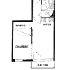Отель Appartement Les Menuires, 1 pièce, 4 personnes - FR-1-452-259, фото 13