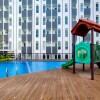 Отель Fancy And Nice 1Br With Extra Room At Amartha View Apartment, фото 18