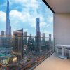 Отель Spacious 2BR wide open views to Burj Khalifa & Fountain, фото 16