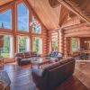 Отель Executive Plus 44 - Majestic log Chalet With hot tub Sauna Heated Pool and Close to Activities, фото 3