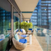 Отель Mesmerizing 1BR w/ Full Marina View at Marina Gate, фото 1