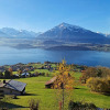 Отель Chalet With Panoramic Views of the Mountains of the Oberland and Lake Thun, фото 20