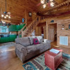 Отель Overlook Retreat Cabin - Charming Cabin Mountain Views With Foosball Firepit, фото 18