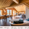 Отель TAHOE - Modern penthouse apartment with view to Les Gets, фото 47