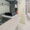 Отель Comfortable 1Br Without Living Room At Amartha View Apartment, фото 8