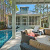 Отель Lavish W/ Private Pool & Spa, Walk To Beach 4 Bedroom Home, фото 21