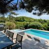 Отель Superbe maison avec piscine et jacuzzi dans les dunes в Амблетезе