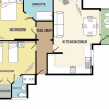 Отель Brunswick Fab Pad - 2 Bedroom 2 Bathroom Garden View Balcony, фото 12