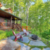 Отель Pet-friendly Rustic Bryson City Cabin w/ Fire Pit!, фото 10