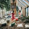 Отель Modern chalet with terrace, located in a holiday park 800 m. from the beach, фото 19