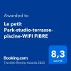 Отель Le petit Park-studio-terrasse- piscine-WIFI FIBRE, фото 4