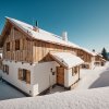 Отель Lovely Chalet in Weißpriach Near Ski Lift, фото 13