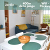 Отель Triplex avec jardinet - wifi - à 400m de la plage, фото 10