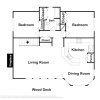 Отель Exquisite Gulf-front W/ Steps To Beach 3 Bedroom Home, фото 15