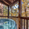 Отель Sunset Lodge, 3 Bedrooms, Hot Tub, Fireplace, фото 14