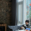 Отель Yunshang Grassland·Shanshengyishe·180° Mountain View Wild Luxury Private Soup, фото 16