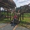 Отель Sunny Field Eco Stilt House, фото 15
