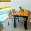 Отель Beautiful apt Best Location Terrace With Pool Access, фото 17