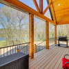 Отель Riverfront Mountain View Cabin w/ Deck & Grill!, фото 19
