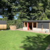 Отель Holiday Home with Covered Terrace in Spacious Garden with Hot Tub And Sauna, фото 12