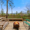Отель Overlook Retreat Cabin - Charming Cabin Mountain Views With Foosball Firepit, фото 22