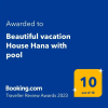 Отель Beautiful vacation House Hana with pool, фото 1