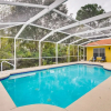 Отель Canal-front Palm Coast Home w/ Pool, Theater Room!, фото 25