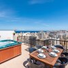 Отель Seashells Penthouse Hot Tub Seaview by Getaways Malta, фото 14