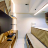Отель Fancy And Nice 1Br With Extra Room At Amartha View Apartment, фото 15