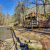 Отель Riverfront Helen Cabin w/ Hot Tub & Deck!, фото 1