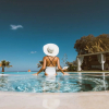 Отель Beachfront Villa Diamond with a heated pool, фото 19