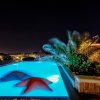 Отель Lux Villa, 5 Master BR, Private Pool, Sunset View! в Остров Миконос
