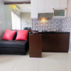 Отель Homey and Relaxing 2BR Green Pramuka Apartment, фото 30