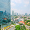Отель Spacious And Comfy Studio At Tamansari Sudirman Apartment, фото 14