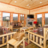 Отель SmokyStays 6 BR Cabin w Indoor Heated Pool, фото 8