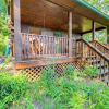 Отель Pet-friendly Rustic Bryson City Cabin w/ Fire Pit!, фото 14