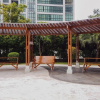 Отель Exclusive 1BR with Working Room at Setiabudi Skygarden Apartment, фото 14