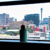 Отель Trendy Art Studio Apartment,Maboneng Joburg, фото 1