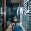 Отель Unique bright studio with balcony in Marina Gate, фото 8