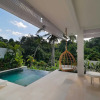 Отель Romantic Jungle Villa, 1 BR, Ubud With Staff, фото 14